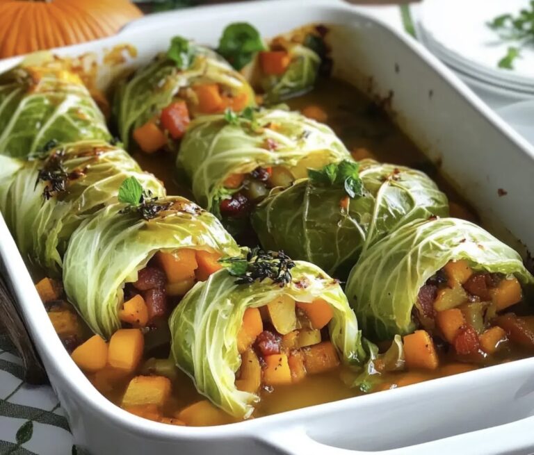 Pumpkin Cabbage Rolls Recipe