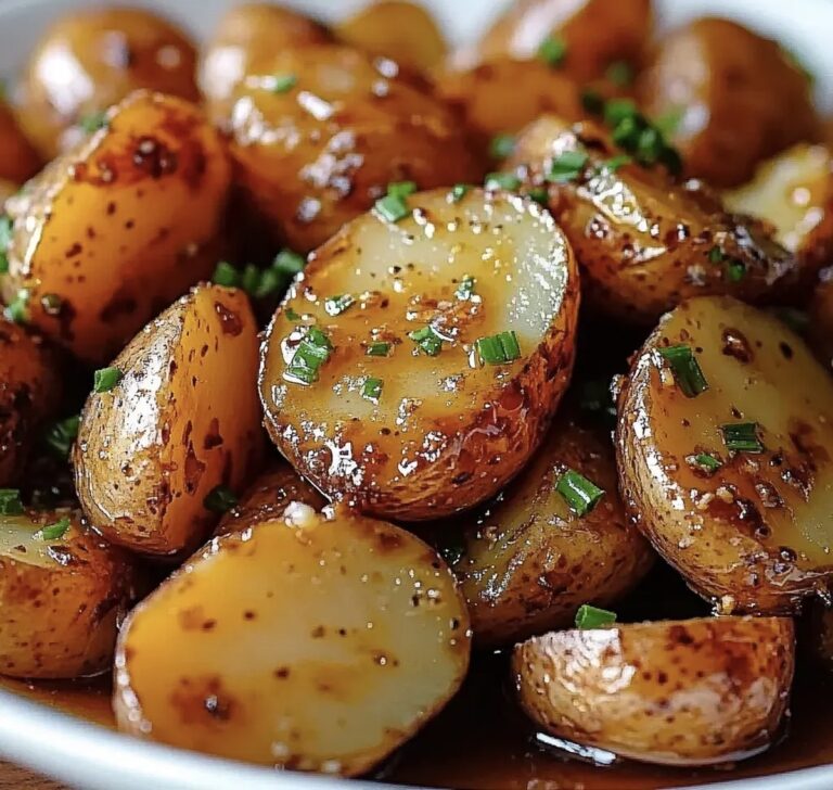 Crispy Mustard Potatoes Recipe