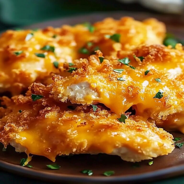 Crispy Cheddar Chicken Recipe
