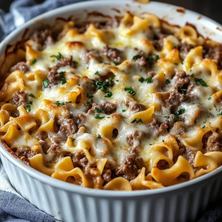 Sour Cream Beef Noodle Casserole Recipe