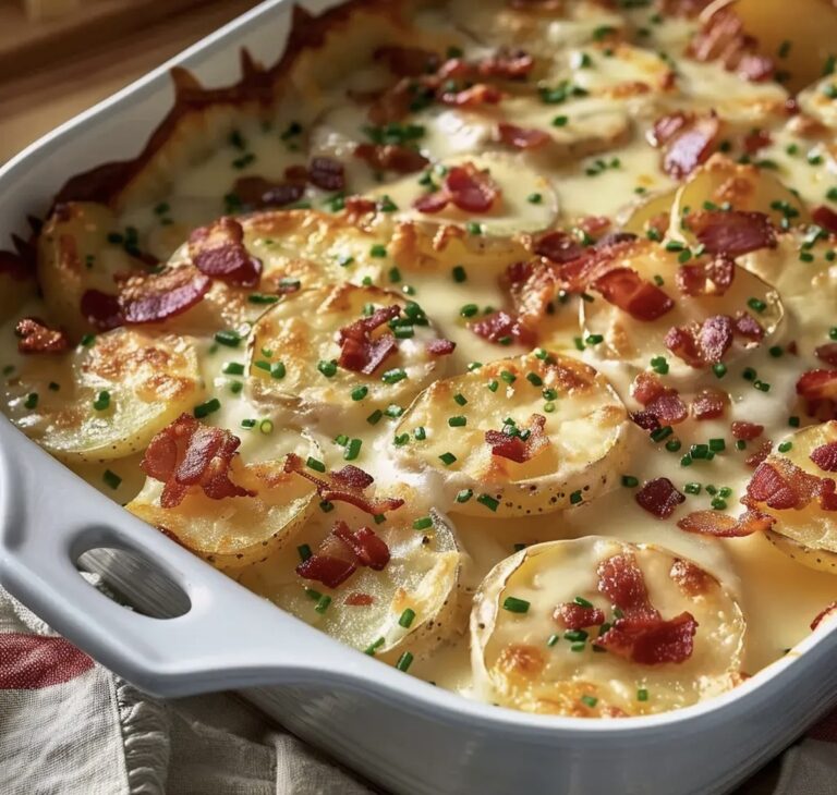 Loaded Scalloped Potatoes Recipe