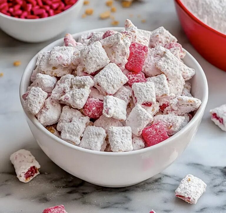 Cherry Cheesecake Puppy Chow Recipe