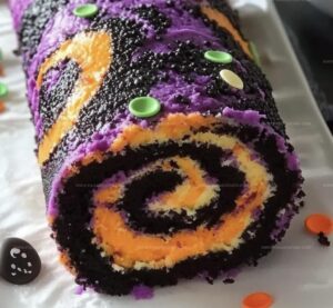 Halloween Cake Roll Recipe