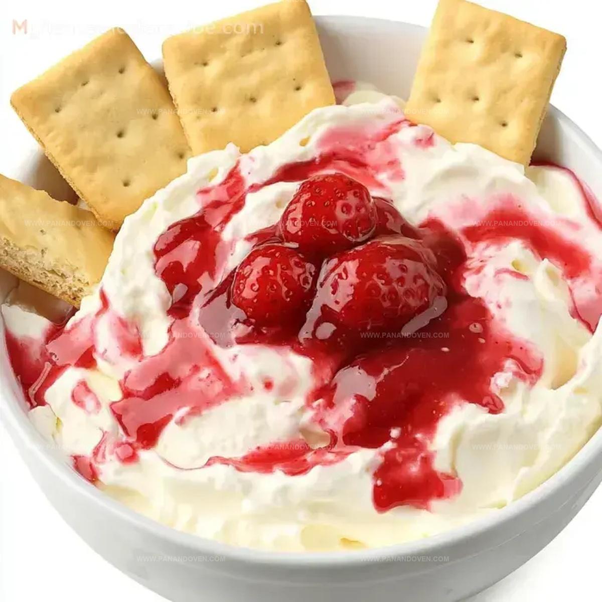 Creamy Strawberry Cheesecake Dip - No-Bake Dessert Recipe