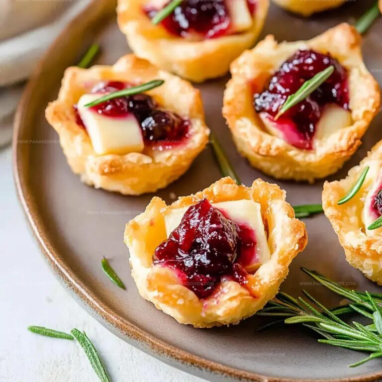 Brie Bites with Cranberry Recipe