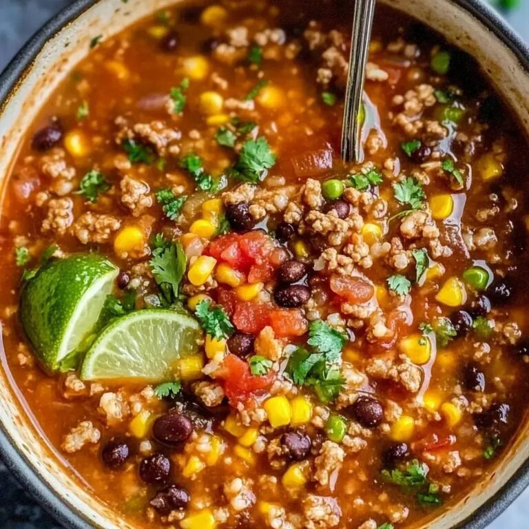 Mexican Beef Soup Recipe
