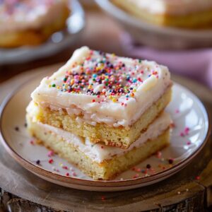 Sugar Cookie Cream Cheese Bars Recipe