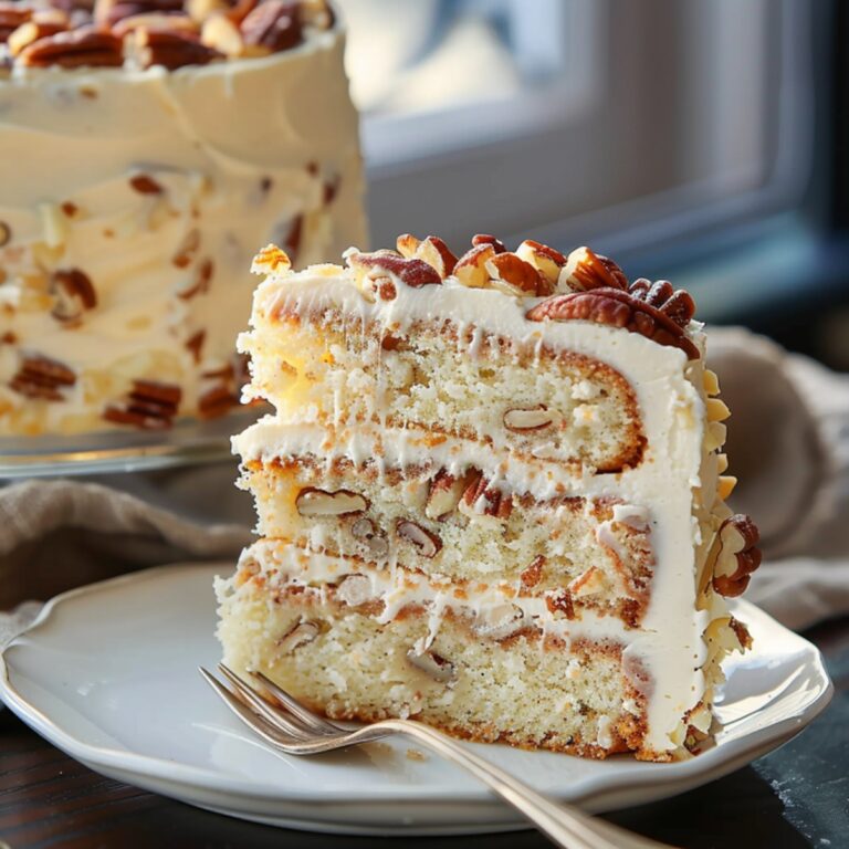 Butter Pecan Cake Recipe