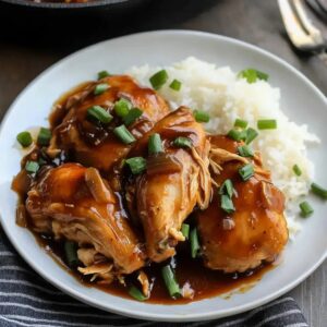Crockpot Bourbon Chicken Recipe