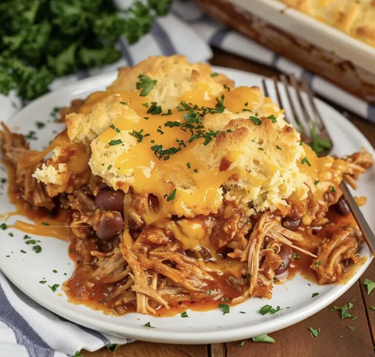 Cheddar Bay Pulled Pork Casserole Recipe