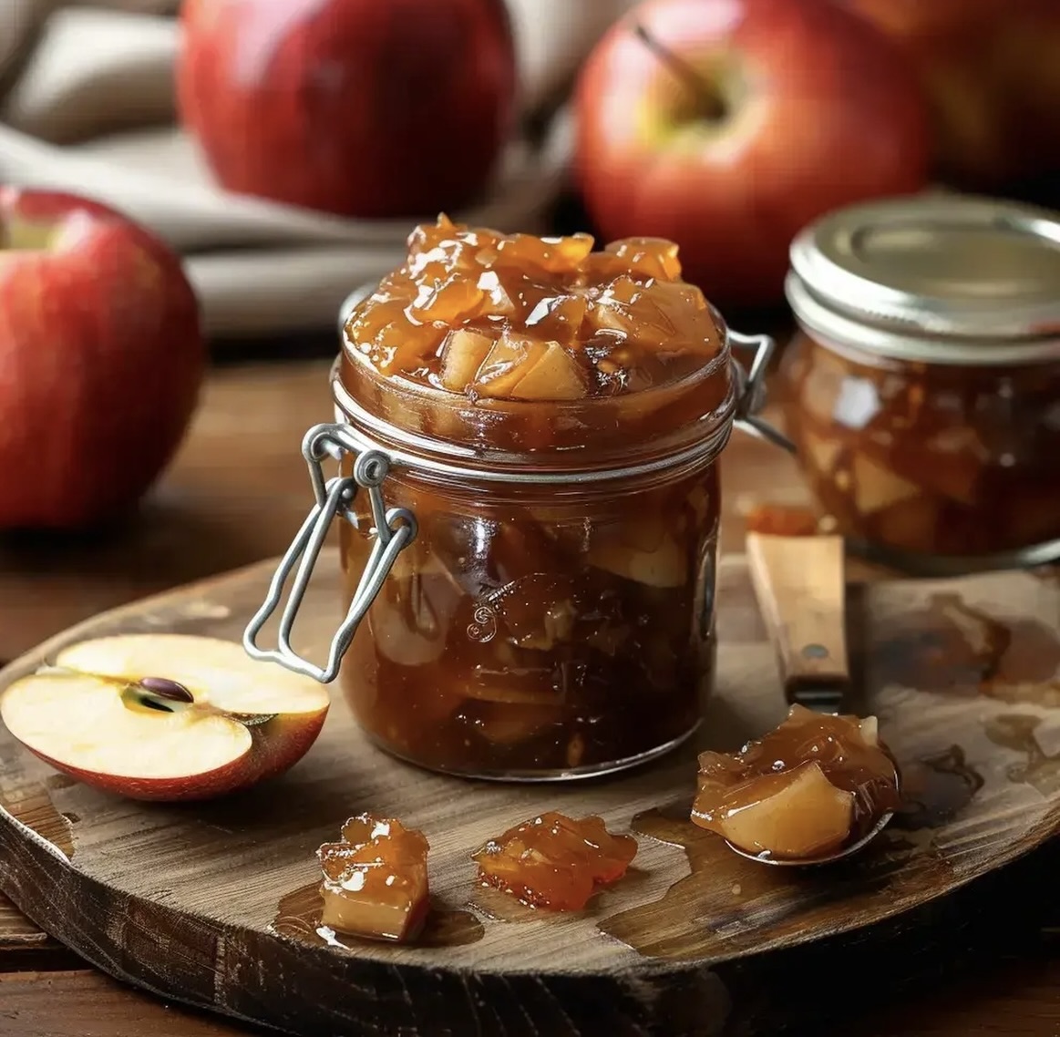 Easy Caramel Apple Jam Recipe