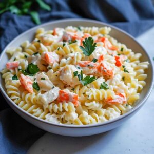 Creamy Crab Pasta Salad Recipe