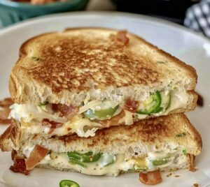 Jalapeno Popper Grilled Cheese Recipe