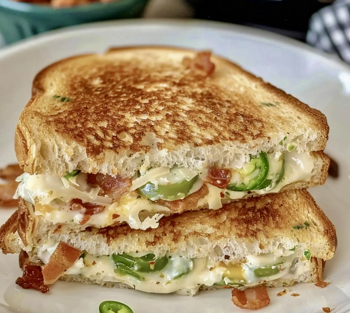 Jalapeno Popper Grilled Cheese Recipe