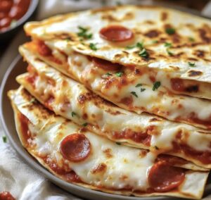 Pizza Quesadillas Recipe