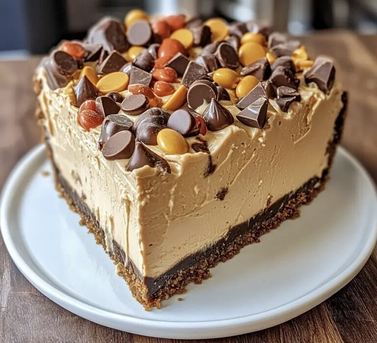 No-Bake Peanut Butter Cheesecake Recipe