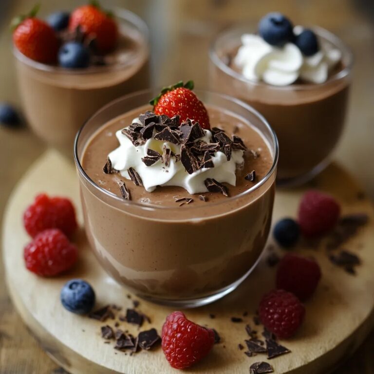 Chocolate Protein Pudding Treat Recipe