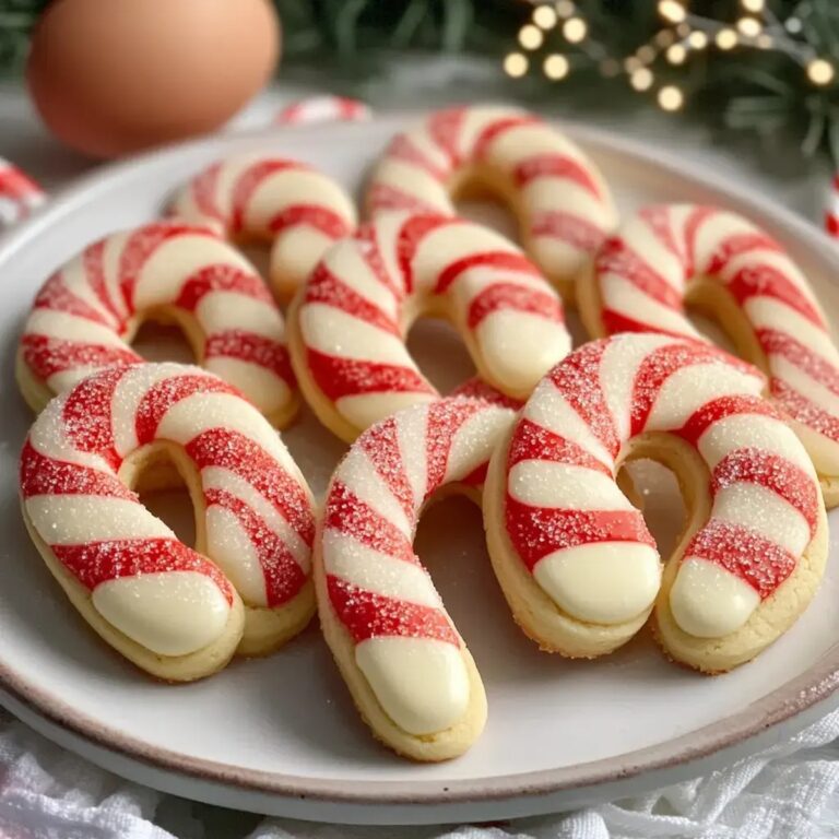 Candy Cane Cookies Recipe