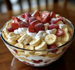 Strawberry Banana Pudding Recipe