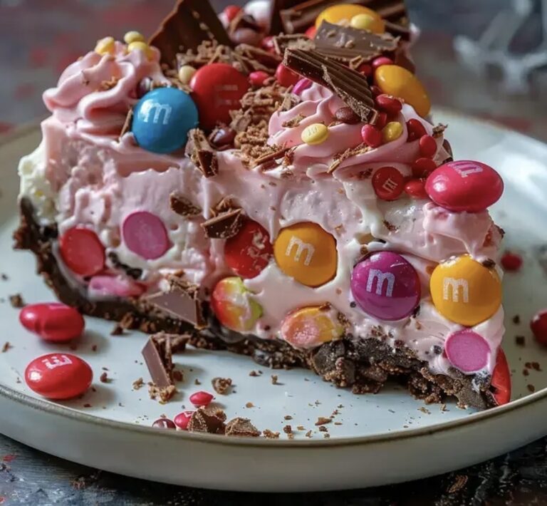 No-Bake M&M Snickers Cheesecake Recipe