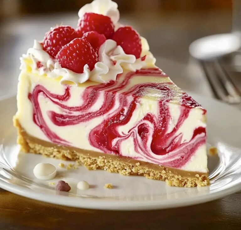 Raspberry White Chocolate Cheesecake Recipe