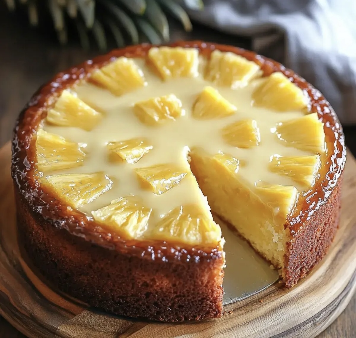 Juicy Pineapple Cake Recipe