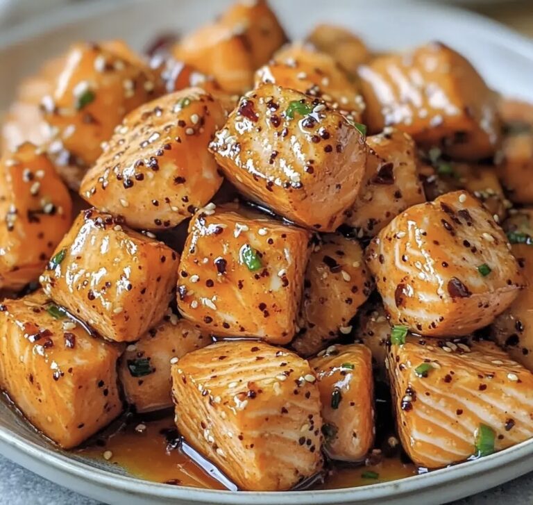 Spicy Salmon Bites Recipe