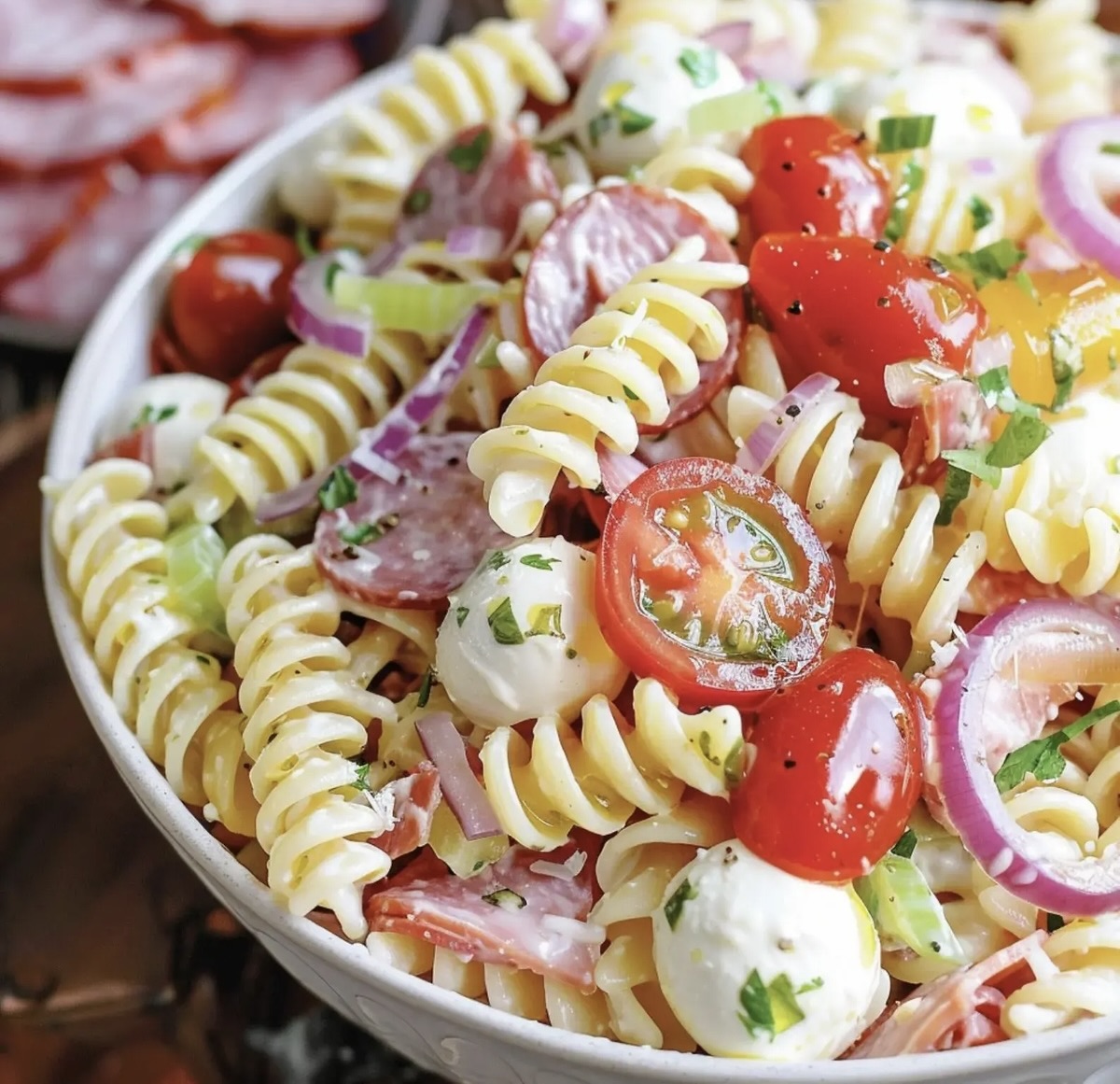 Italian Grinder Pasta Salad Recipe