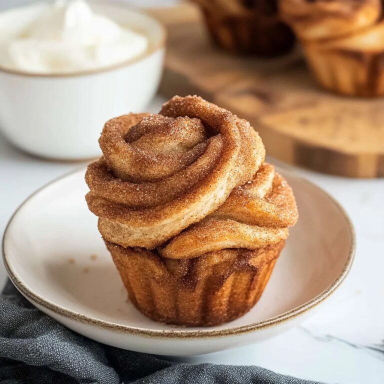 Easy Cinnamon Sugar Cruffins Recipe