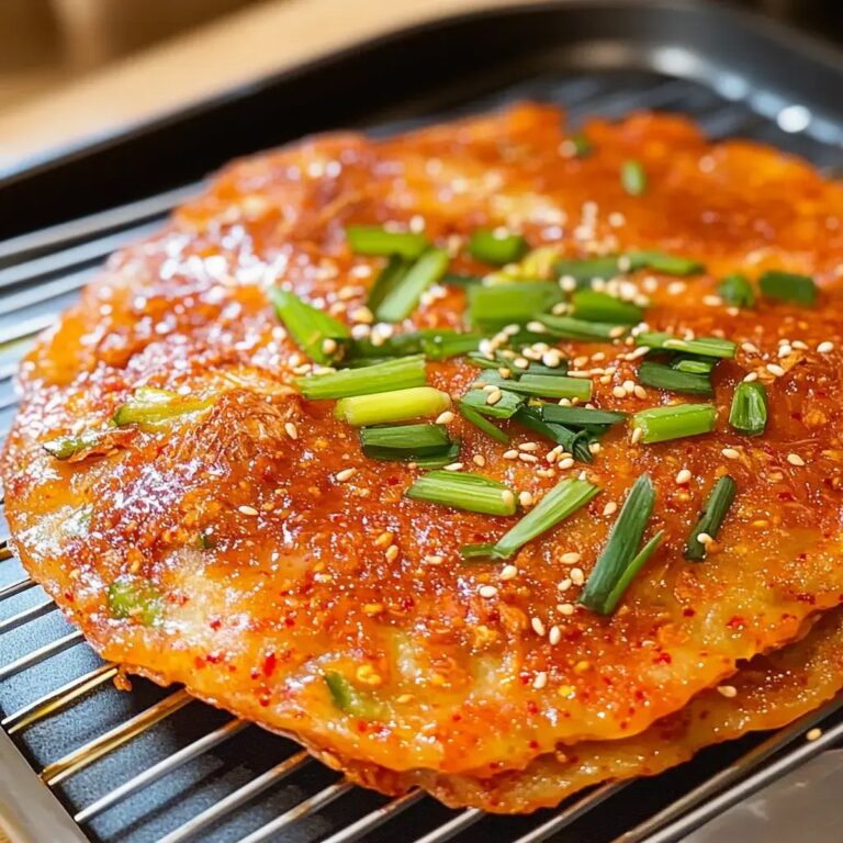 Kimchi Pancake (Kimchijeon) Recipe