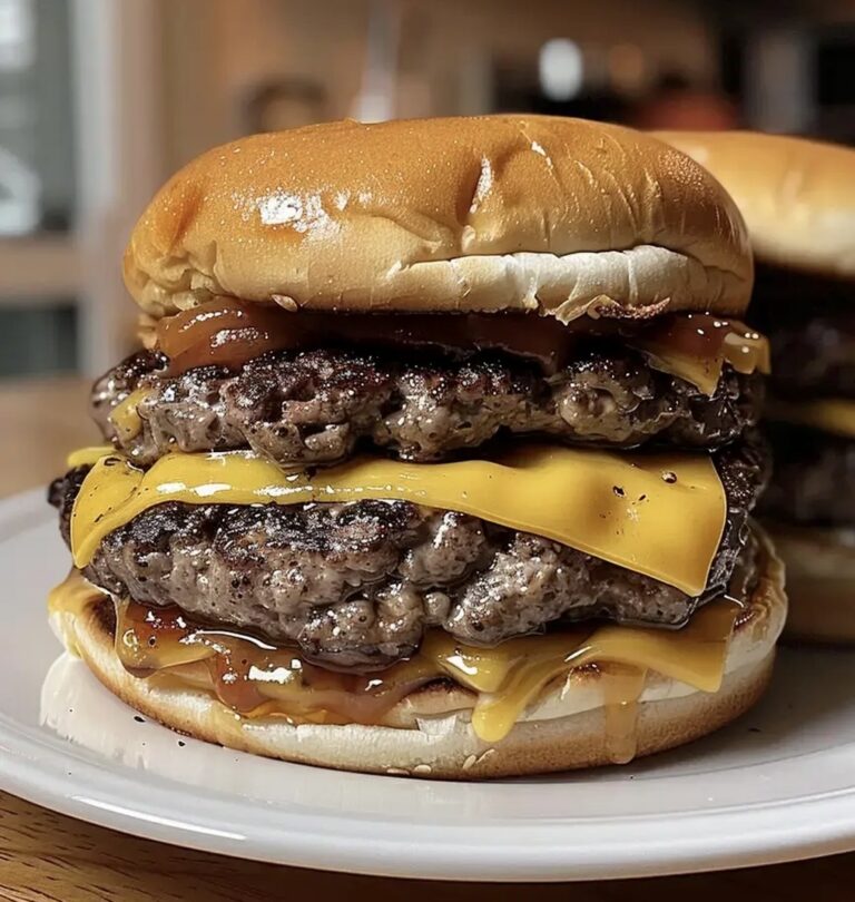 Steak and Shake Garlic Double Steakburger Recipe