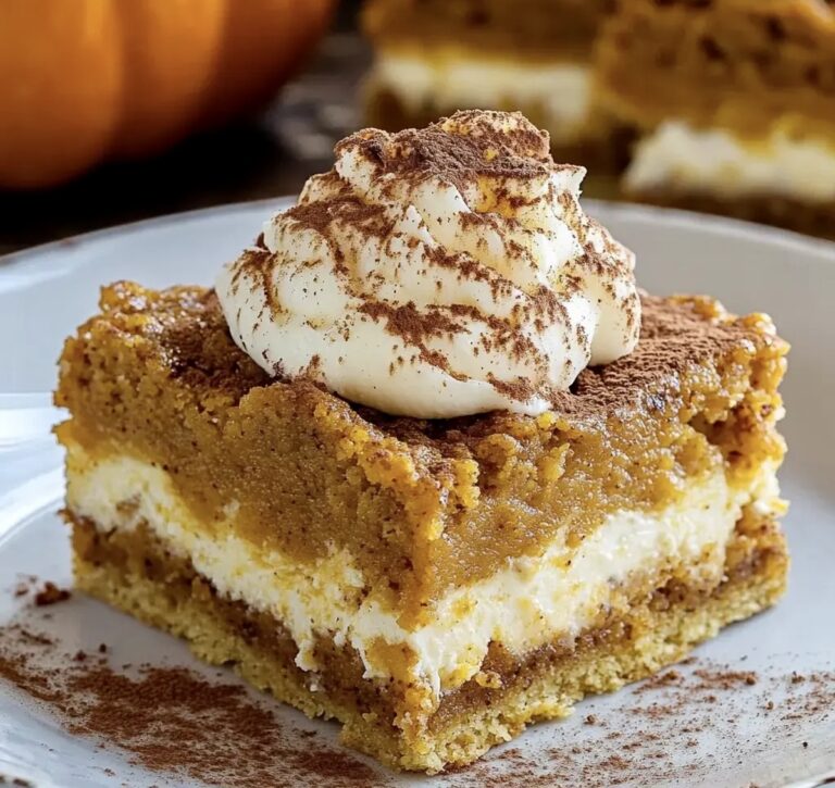 Pumpkin Roll Bars Recipe