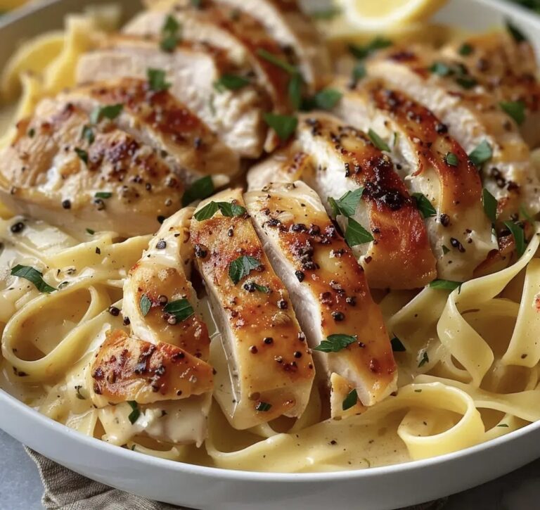 Chicken with Buttered Noodles Recipe