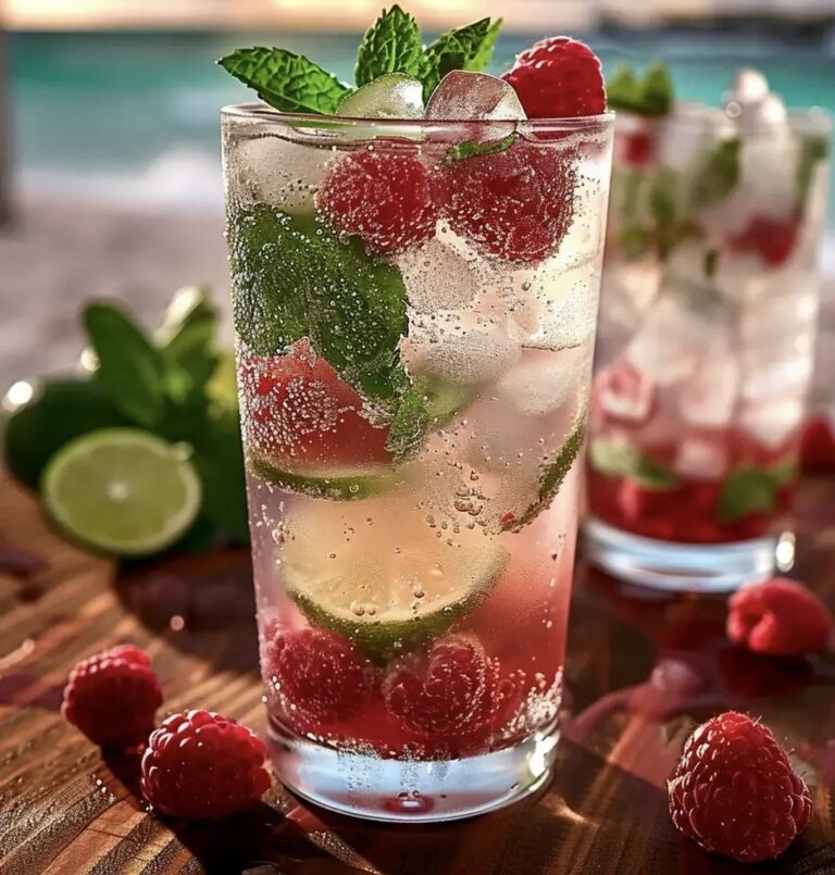 Titos Raspberry Coconut Mojito Recipe