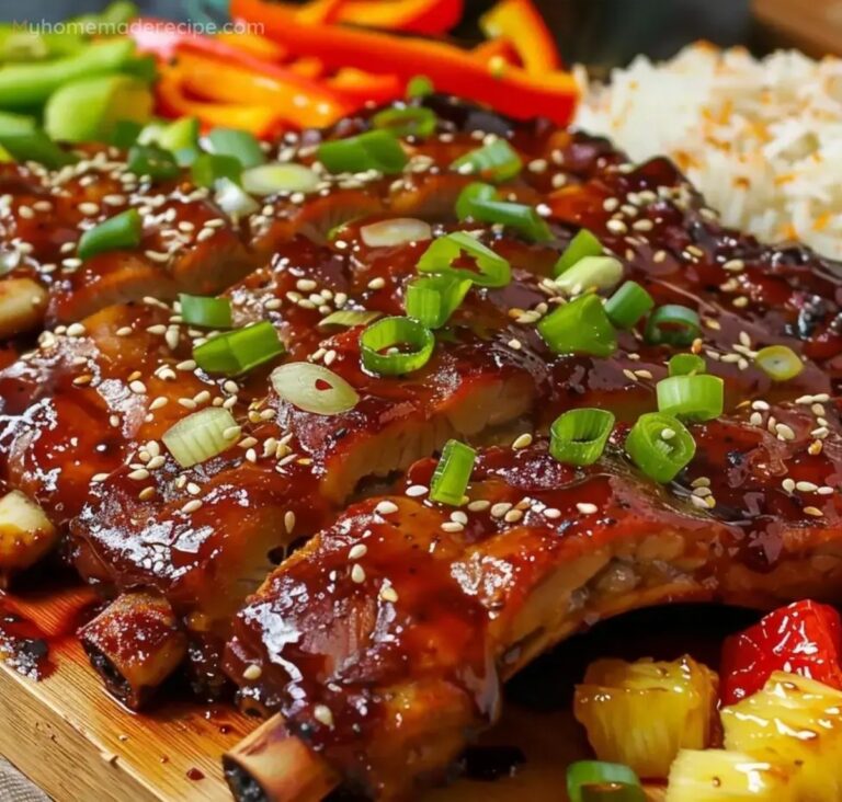 Easy Baby Back Ribs Sheet Pan with Pineapple Glaze Recipe