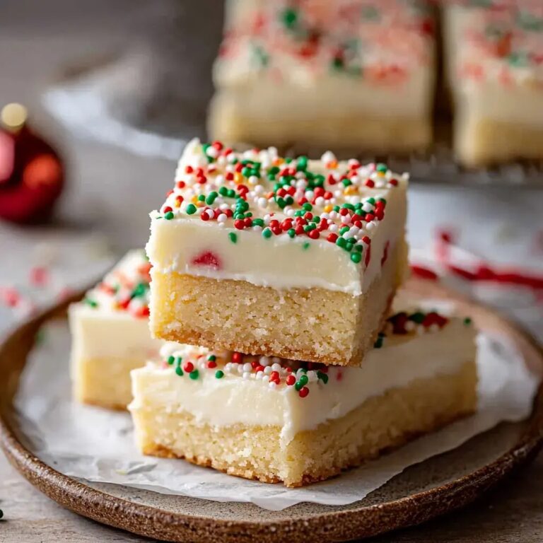 The Best Christmas Sugar Cookie Bars Recipe