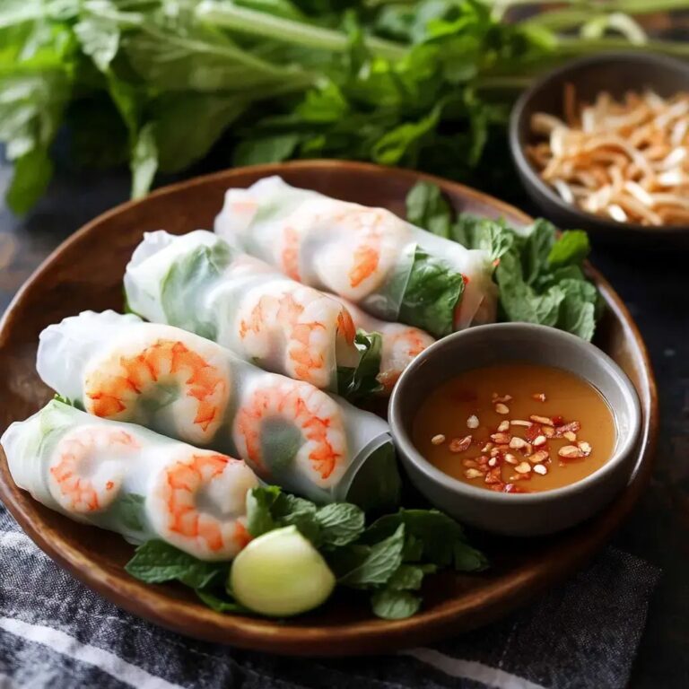 Vietnamese Rice Paper Rolls (Spring Rolls) Recipe