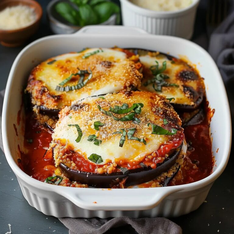 Classic Eggplant Parmesan Recipe