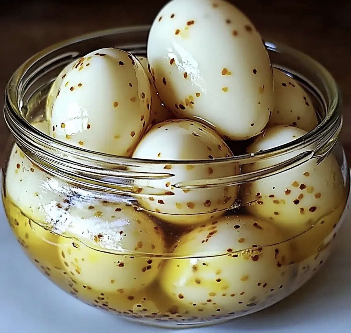 Tangy Pickled Eggs Recipe