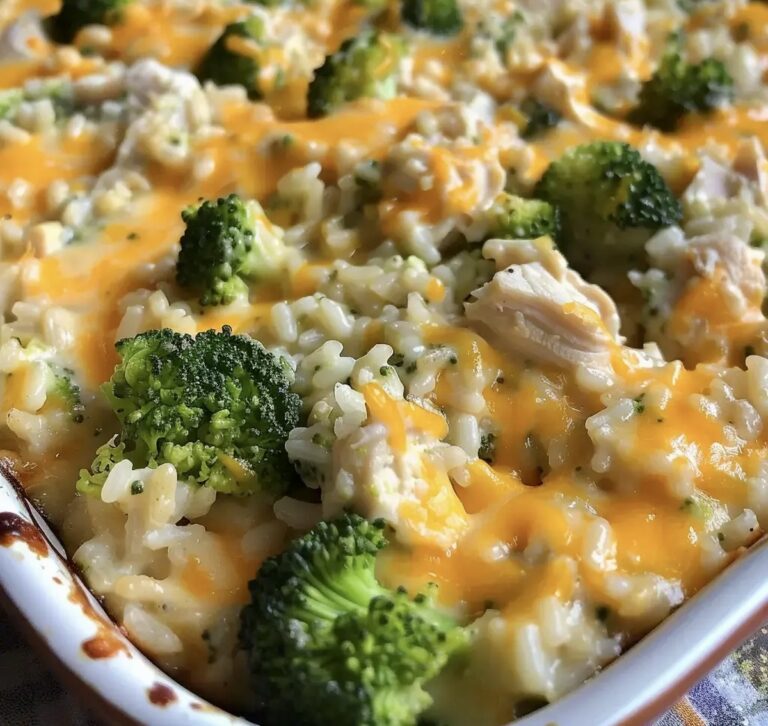 Broccoli, Rice, Cheese, and Chicken Casserole Recipe