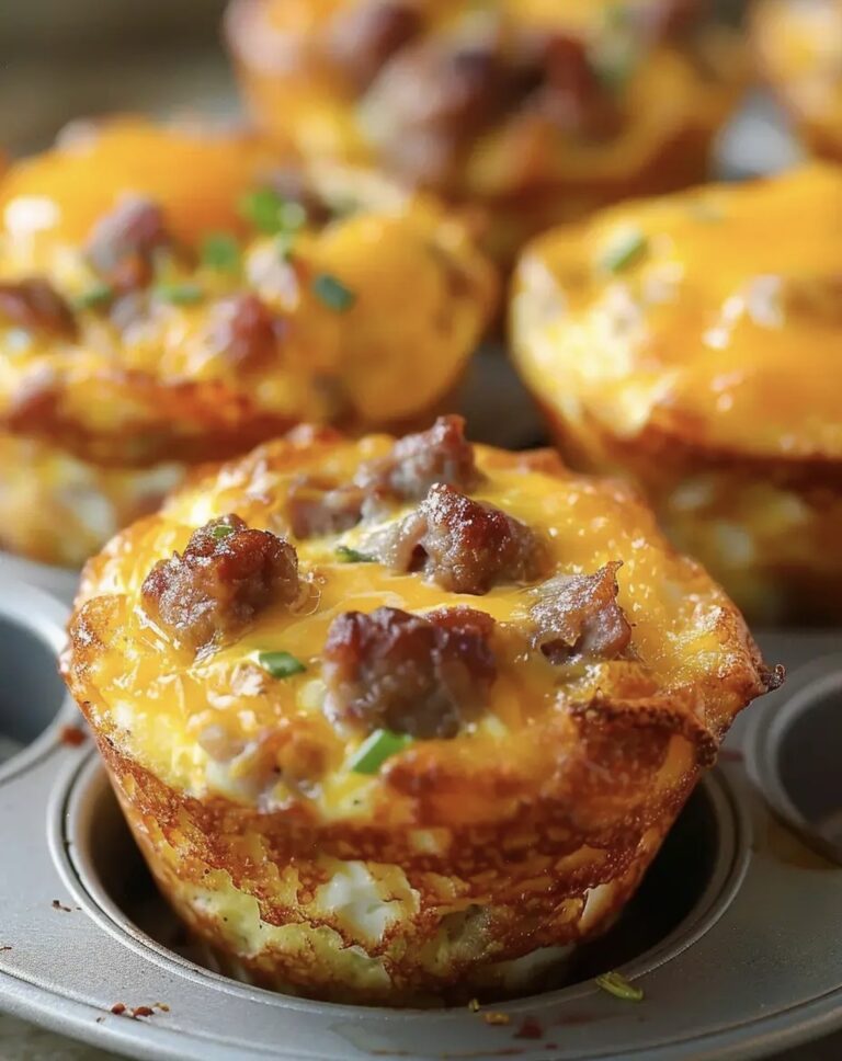 Sausage, Egg, And Cheese Bisquick Muffins Recipe