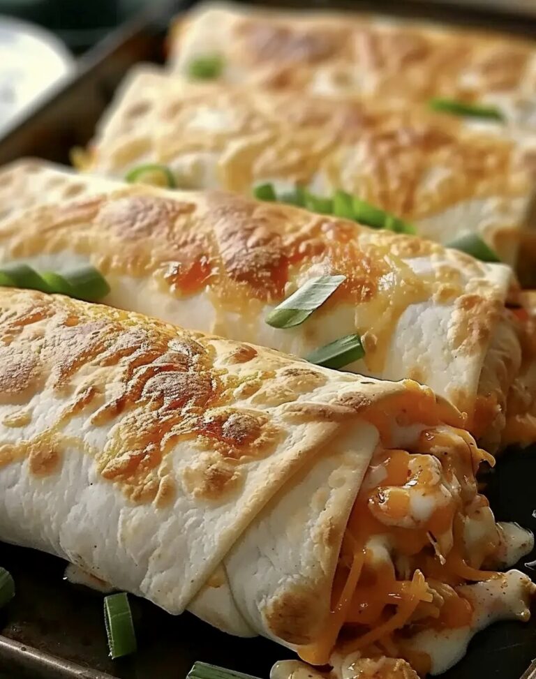 Baked Chicken Chimichangas Recipe
