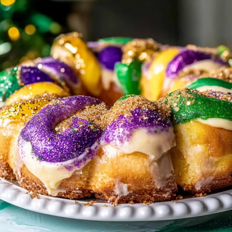 Mardi Gras King Cake Recipe