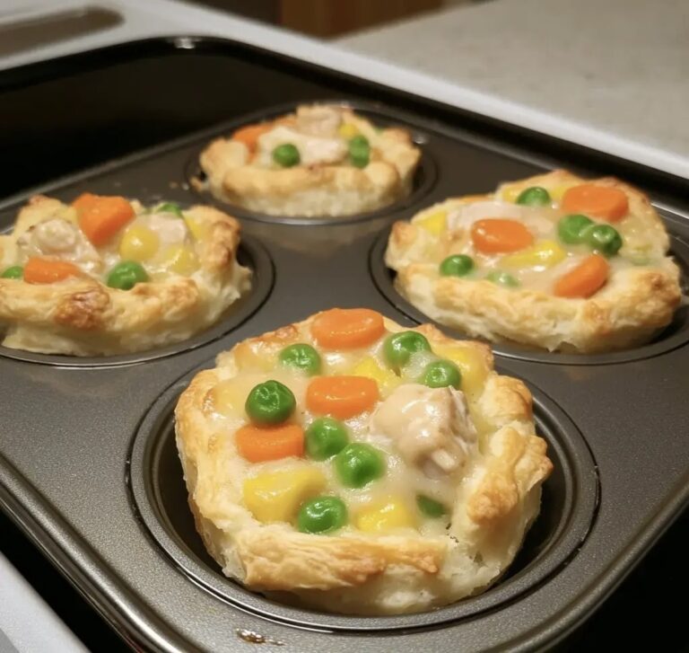 Mini Chicken Pot Pies Recipe