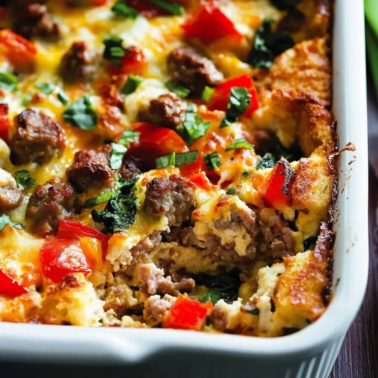 Easy Make-Ahead Breakfast Casserole Recipe