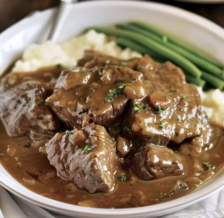 Crock Pot Cubed Steak Recipe