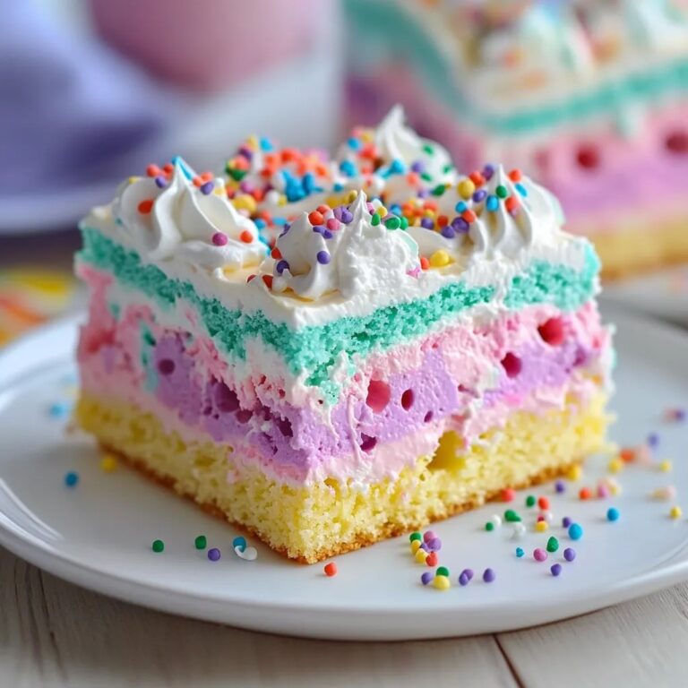 Easter Pastel Poke Cake Recipe