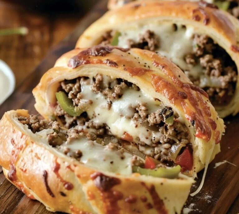 Philly Cheesesteak Stromboli Recipe