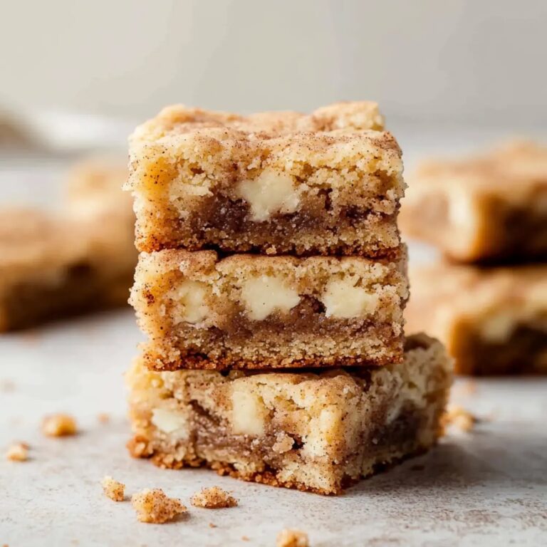 Snickerdoodle Blondies Recipe