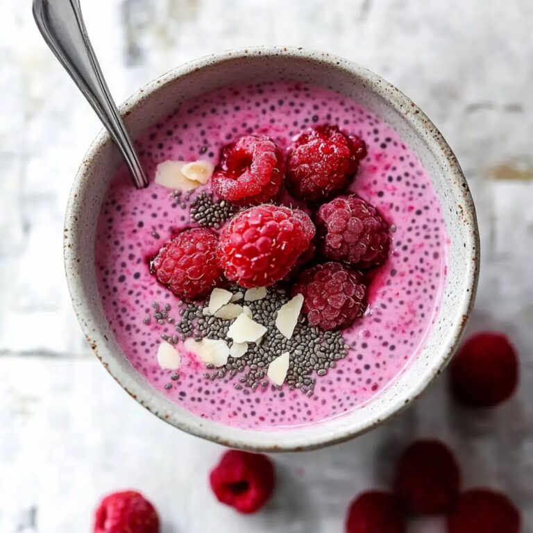 Raspberry Chia Pudding Recipe